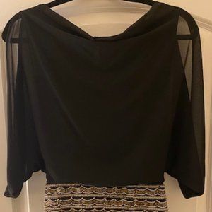 XOXO Black Cocktail Dress